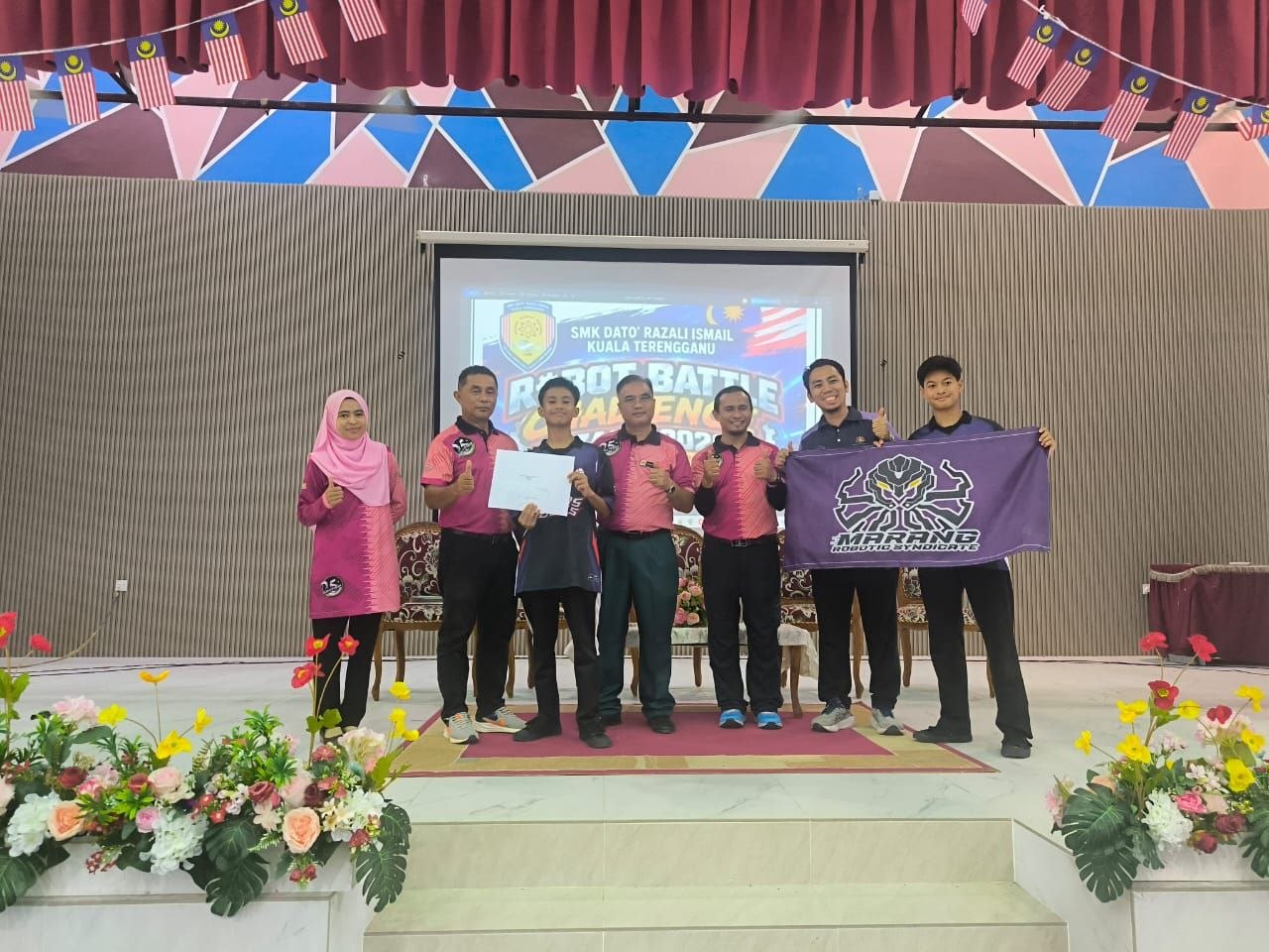 SMKA Durian Guling Cipta Kejayaan Dalam Robot Battle Challenge DZALIS 2026